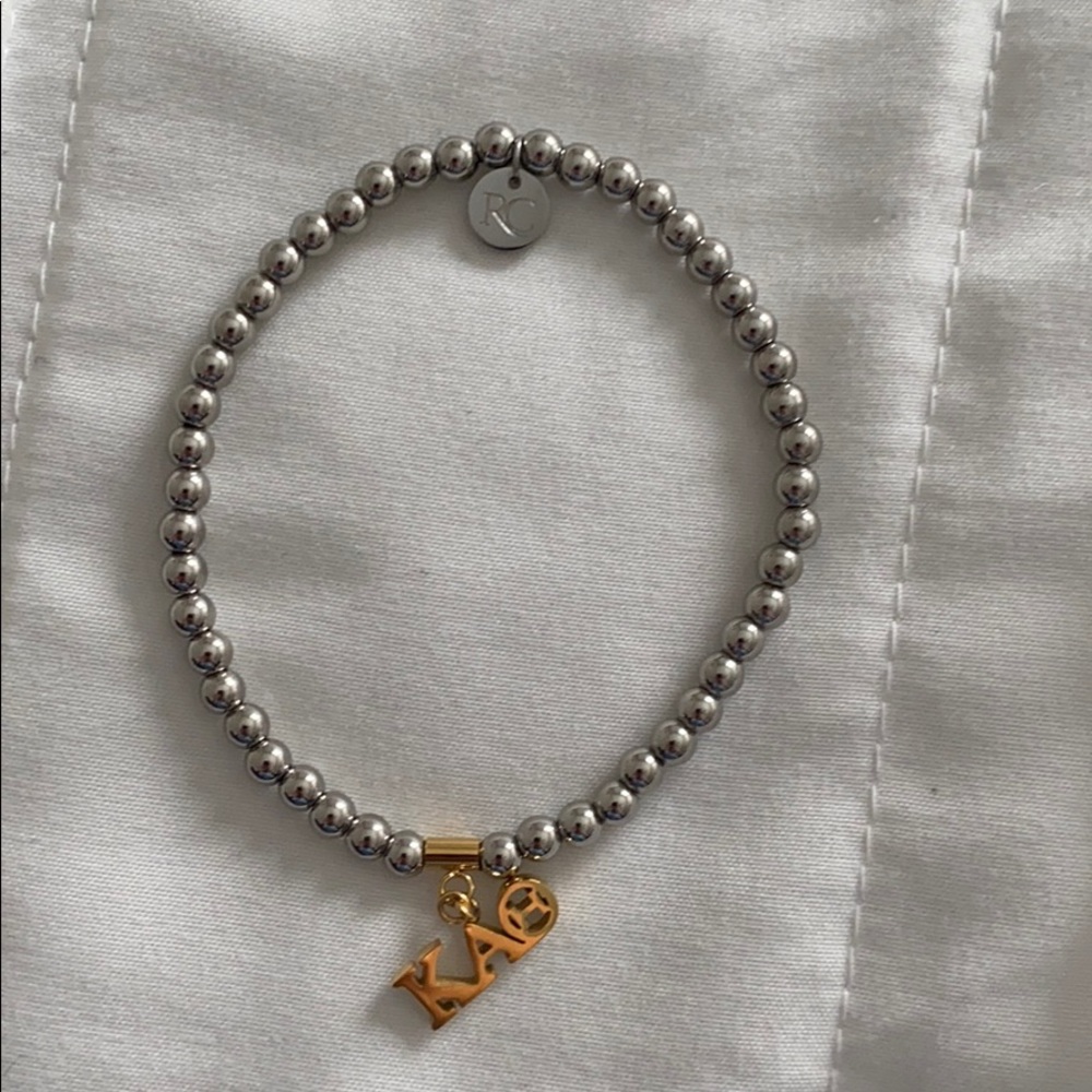 Rustic Cuff Theta Bracelet